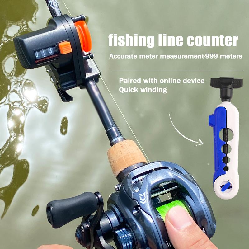 Fishing Equipment Jet - Alat Pengukur Kedalaman Tali Pancing Penghitung