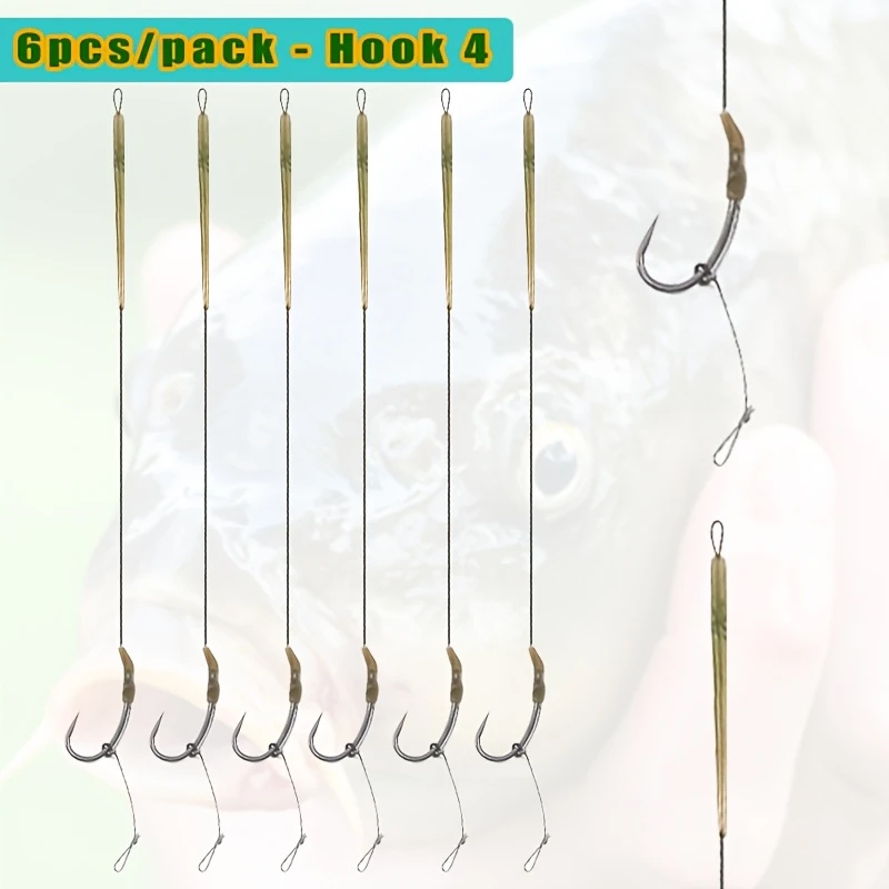 6pcs Rig Rambut Blow Back Siap - Freshwater Fishing Kit ulasan dan harga