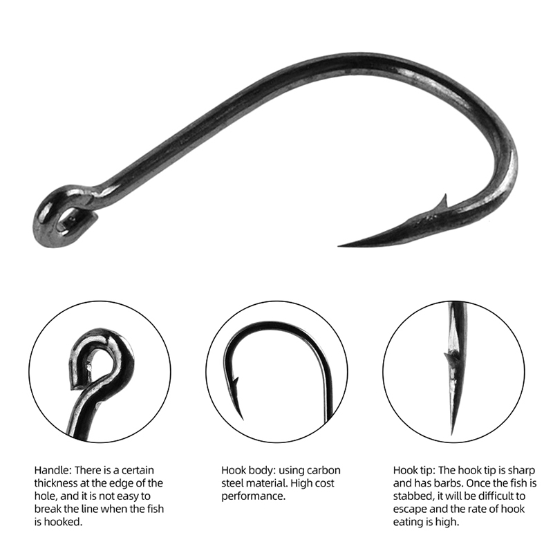 100-500PCS Set Kail Pancing Ba - Fishing Equipment Jet ulasan dan harga